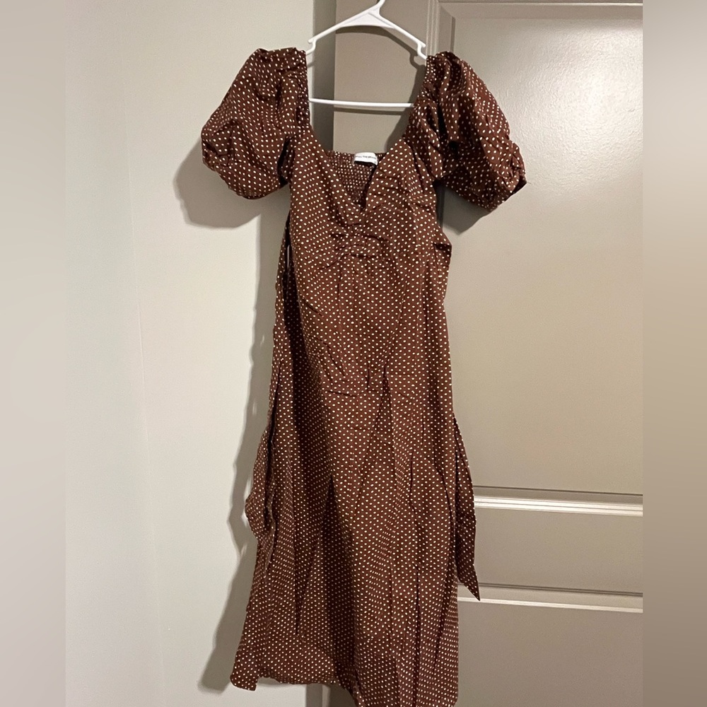 Faithfull the brand Polka dot maxi dress